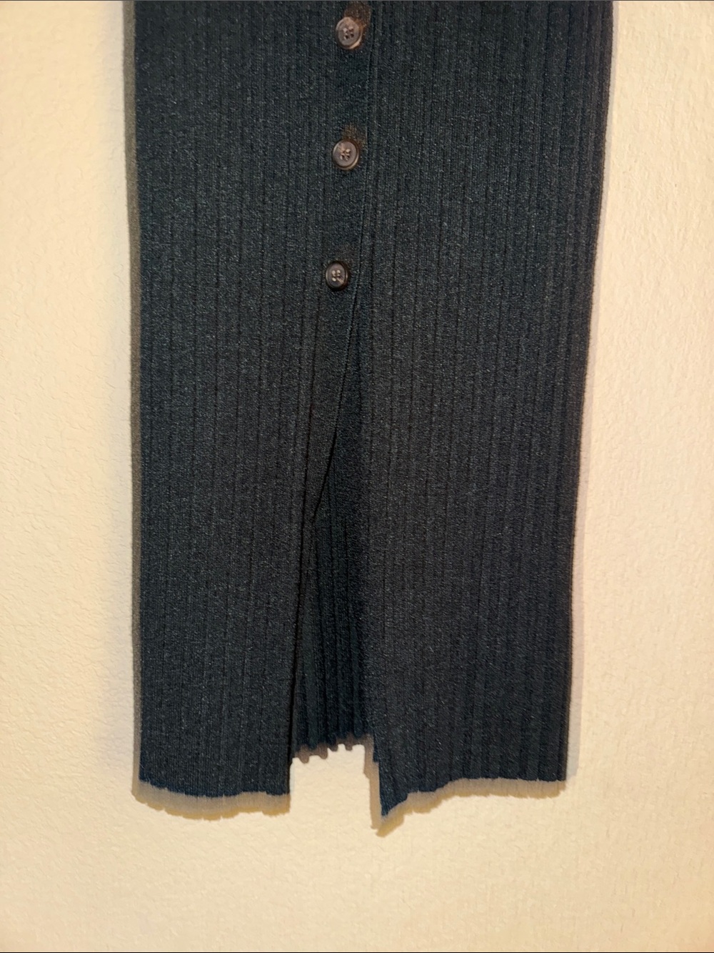 All Row Ribbed Collar‎ Dress Size Small - Picture 7 of 9